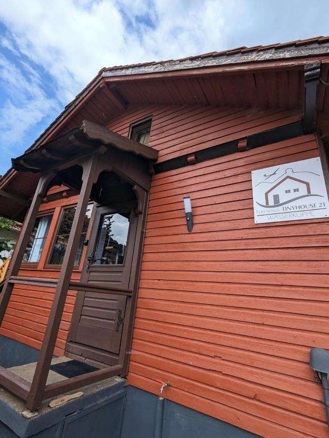 Ferienhaus Tinyhouse21 Wasserkuppe Villa Gersfeld Esterno foto